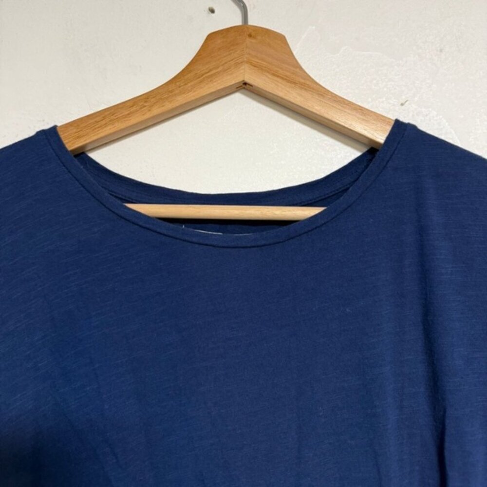 Velvet by Graham & Spencer for Anthropologie Blue Tie-Waist Dress Women’s Small - Picture 5 of 6
